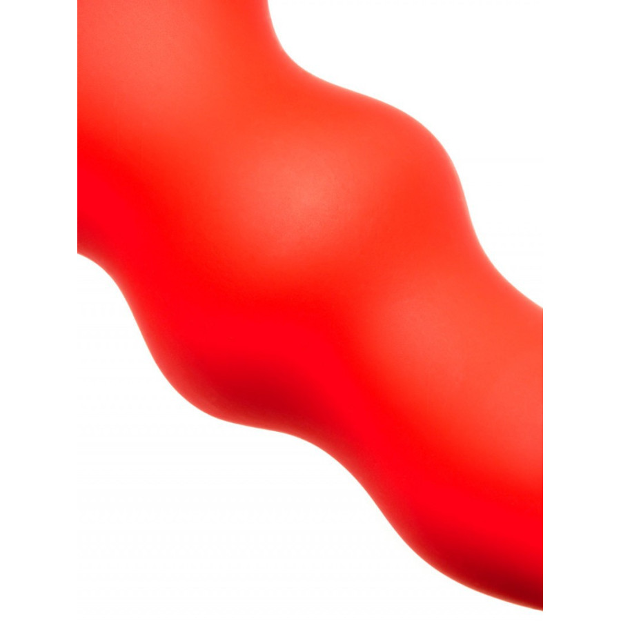 Plug Tunnel Stretch Rouge Extra large 16 x 7.5cm
