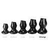 Plug pig-Hole Fuck XXL 14 x 9cm Noir