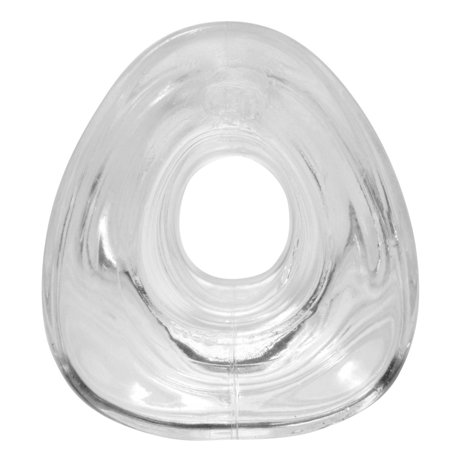 Plug Tunnel Cock Dock Transparent 9 x 6.5 cm