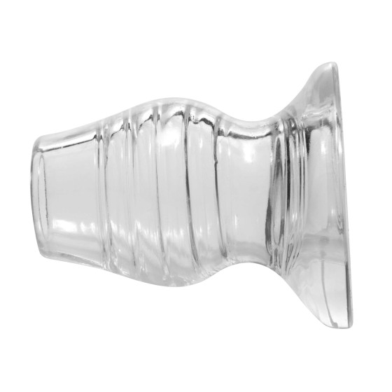 Plug Tunnel Cock Dock Transparent 9 x 6.5 cm