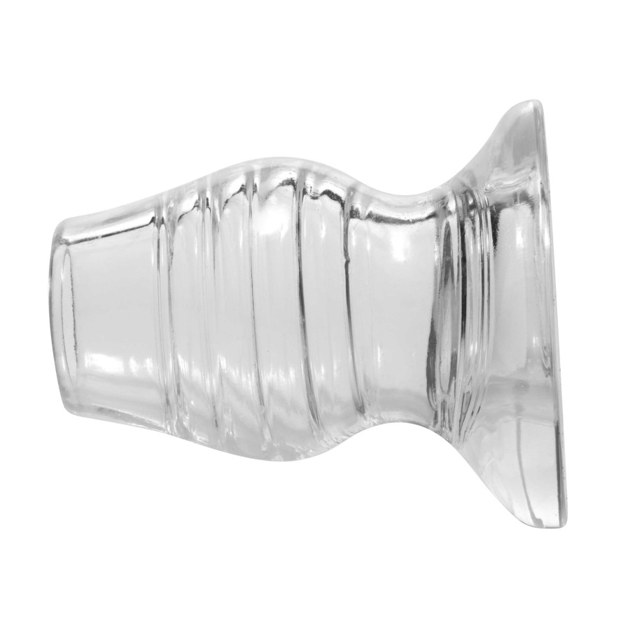 Plug Tunnel Cock Dock Transparent 9 x 6.5 cm
