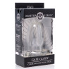 Plug Tunnel Gape Glory 8 x 4,7 cm Transparent