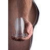 Plug Tunnel Gape Glory 8 x 4,7 cm Transparent