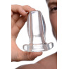 Plug Tunnel Gape Glory 8 x 4,7 cm Transparent