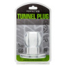 Plug Tunnel Large Transparent 7.6 x 6.2 cm