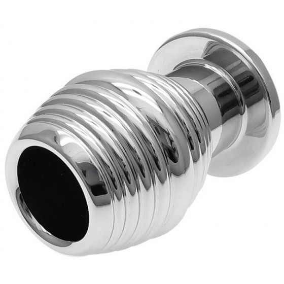 Plug Tunnel en métal Thread Hollow S 6 x 4 cm