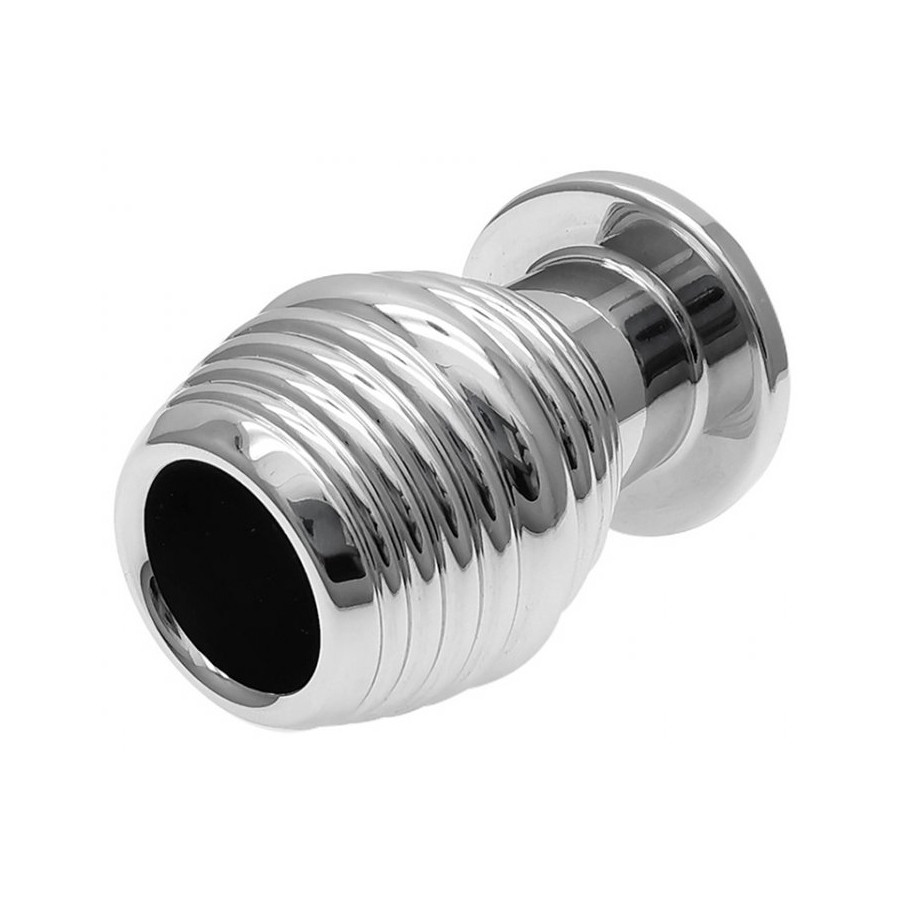 Plug Tunnel en métal Thread Hollow S 6 x 4 cm
