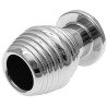 Plug Tunnel en métal Thread Hollow S 6 x 4 cm