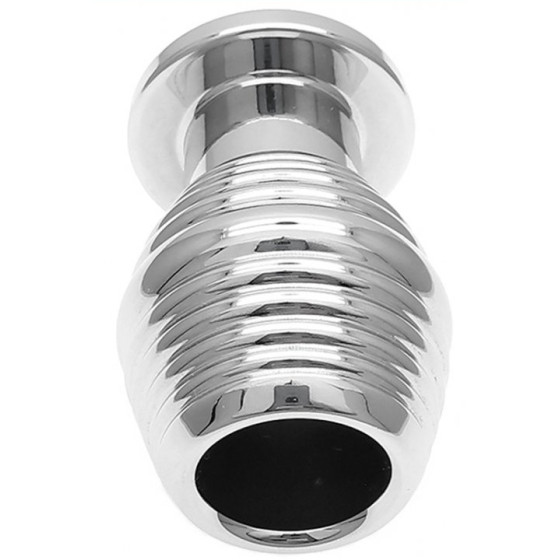 Plug Tunnel en métal Thread Hollow S 6 x 4 cm