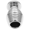Plug Tunnel en métal Thread Hollow S 6 x 4 cm