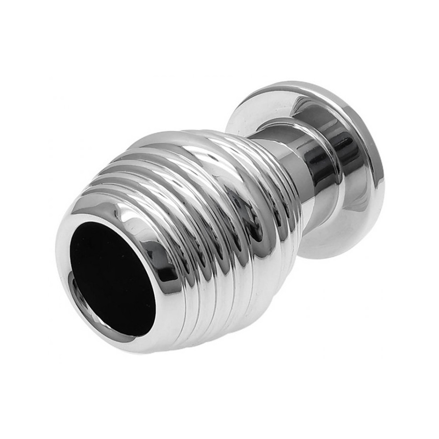 Plug Tunnel en métal Thread Hollow L 7 x 4.8cm