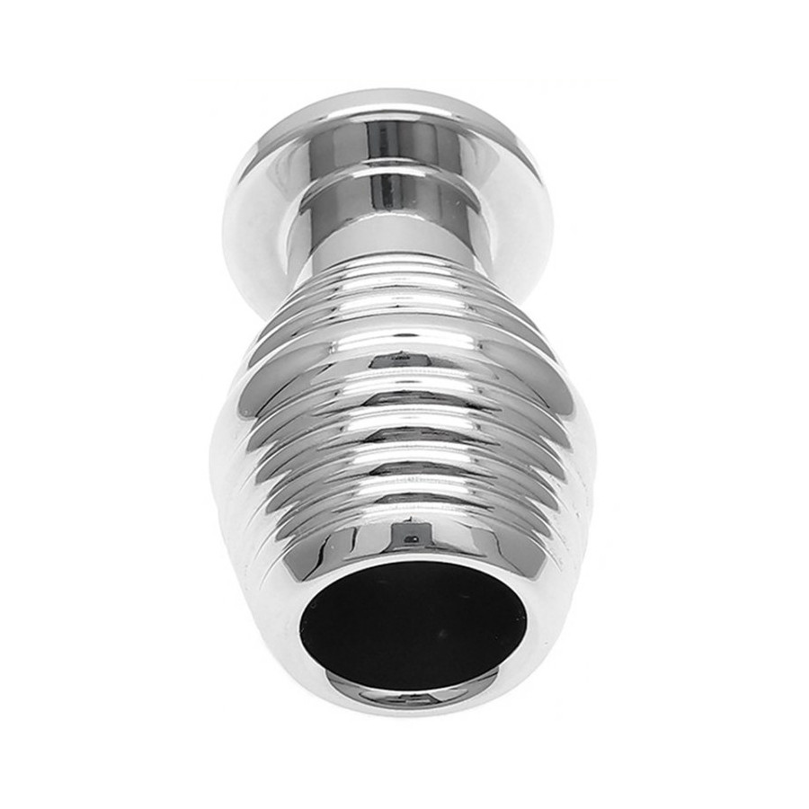 Plug Tunnel en métal Thread Hollow L 7 x 4.8cm