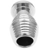 Plug Tunnel en métal Thread Hollow L 7 x 4.8cm