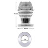 Plug Tunnel en métal Thread Hollow L 7 x 4.8cm