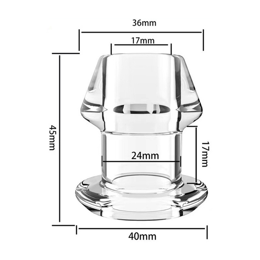 Plug Tunnel avec bouchon Inpull S 4 x 3.6cm