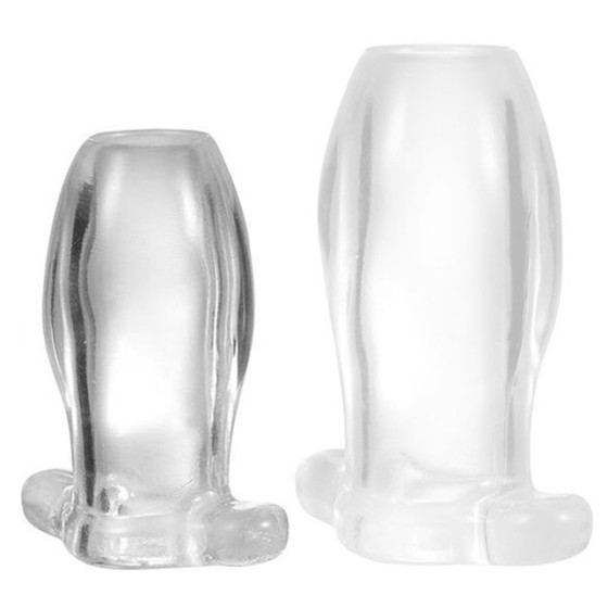 Plug Tunnel Anal Nymbus Transparent  7 x 4 cm