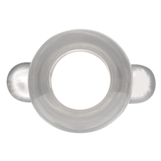 Plug Tunnel Anal Nymbus Transparent  7 x 4 cm