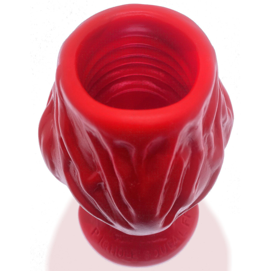 Plug Tunnel Oxballs PigHole Squeal FF 13 x 11.5cm Rouge