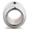 Plug Tunnel en métal Butt Open S 5 x 3.5cm