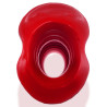 Plug Tunnel Oxballs PigHole Squeal FF 13 x 11.5cm Rouge