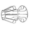 Plug en métal Hollow Flat L 11 x 8.4cm