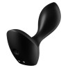 Plug vibrant Backdoor Lover Satisfyer 8 x 3cm Noir