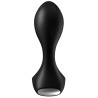 Plug vibrant Backdoor Lover Satisfyer 8 x 3cm Noir