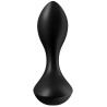 Plug vibrant Backdoor Lover Satisfyer 8 x 3cm Noir