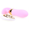 Plug vibrant Stripe Egg 10 x 3cm Rose