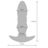 Plug vibrant The Tough 14 x 3.6cm