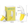 Gode vibrant Hola Banana 8 x 3cm