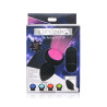 Plug Vibrant Lumineux Light Up Small 7.5 x 3.5 cm
