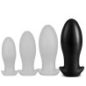 Plug Drakar Egg XL 16.5 x 7.3cm Noir