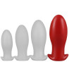Plug Drakar Egg XL 16.5 x 7.3cm Rouge