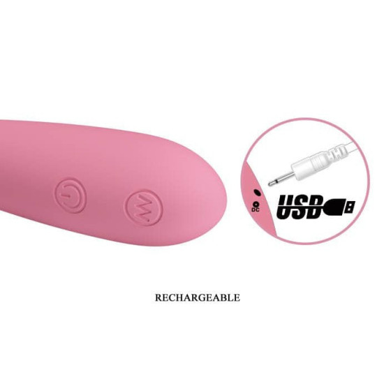 Stimulateur clitoridien rose Grace