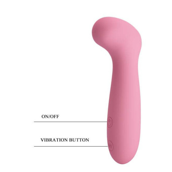 Stimulateur clitoridien rose Grace