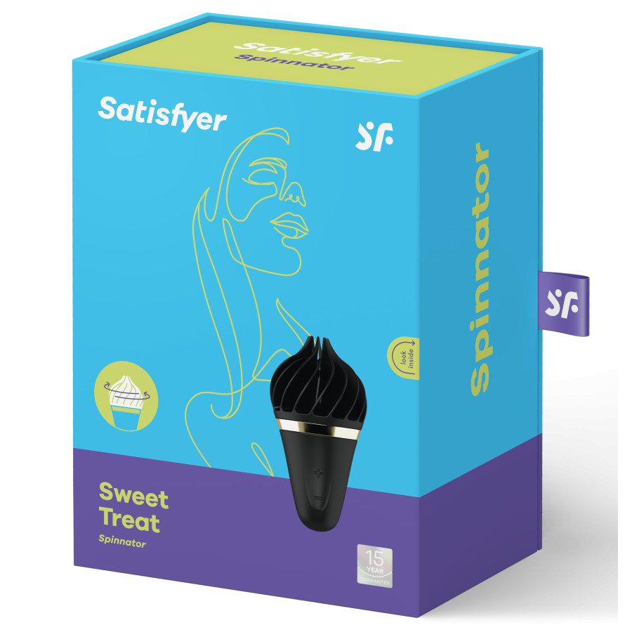 Stimulateur clitoridien Sweet Treat Noir