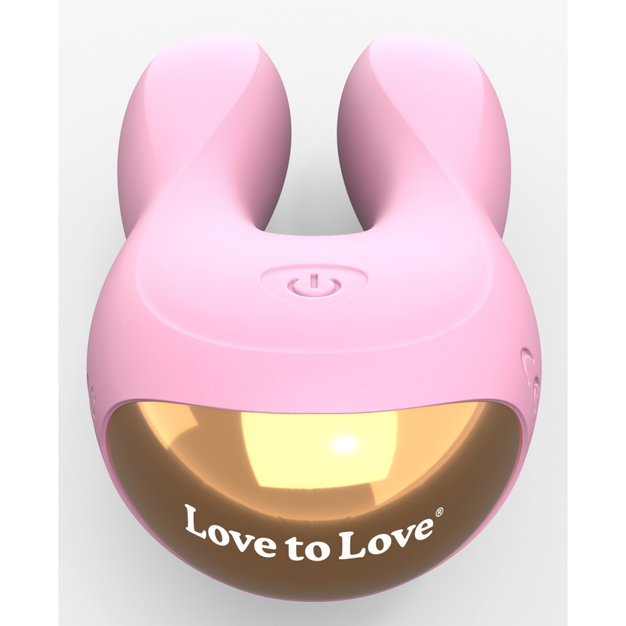 Stimulateur de clitoris Hear Me 11.5 x 5cm Rose