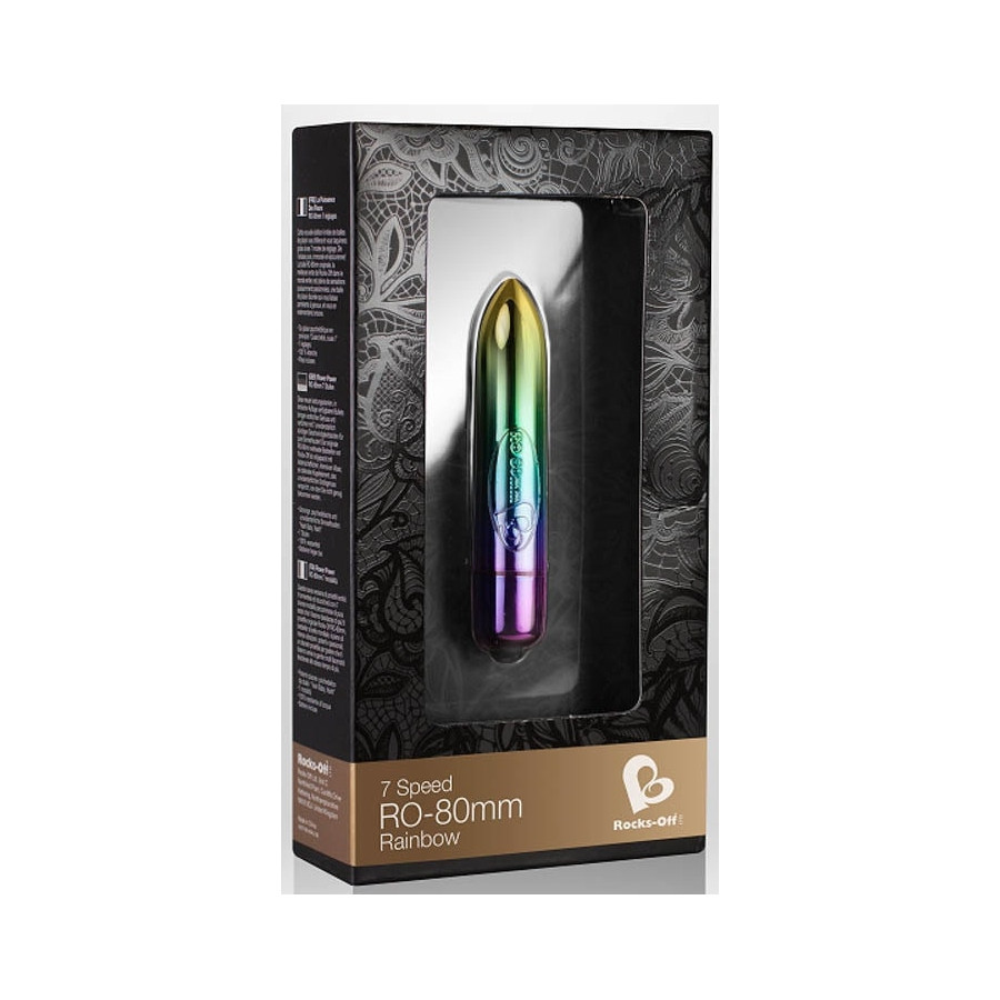 Mini Vibro RO 8cm 7 Vibrations Rainbow