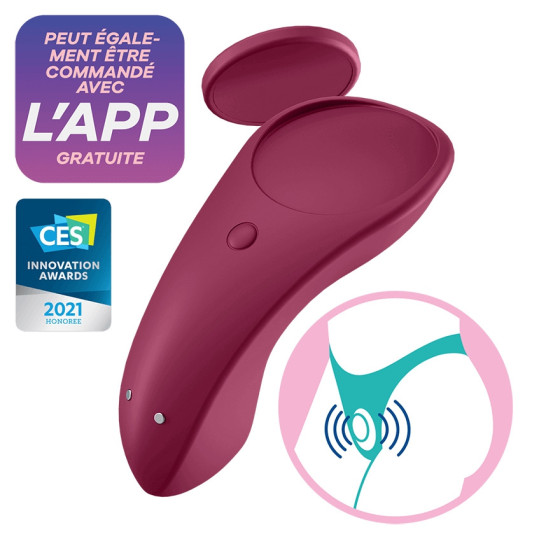 Stimulateur de clitoris Sexy Secret - Panty Vibrator Satisfyer