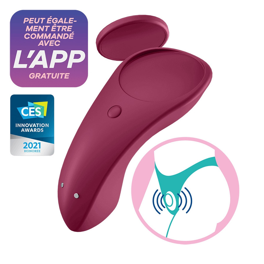 Stimulateur de clitoris Sexy Secret - Panty Vibrator Satisfyer