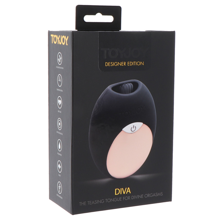 Stimulateur de clitoris Diva Noir