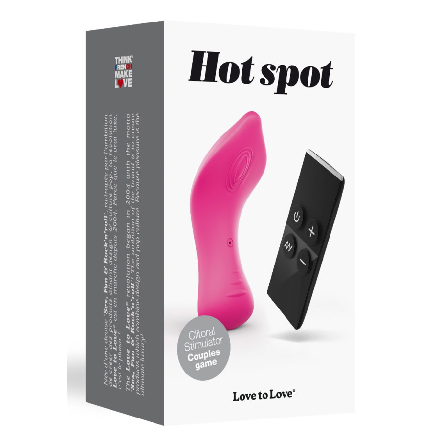 Stimulateur de clitoris Hot Spot Rose