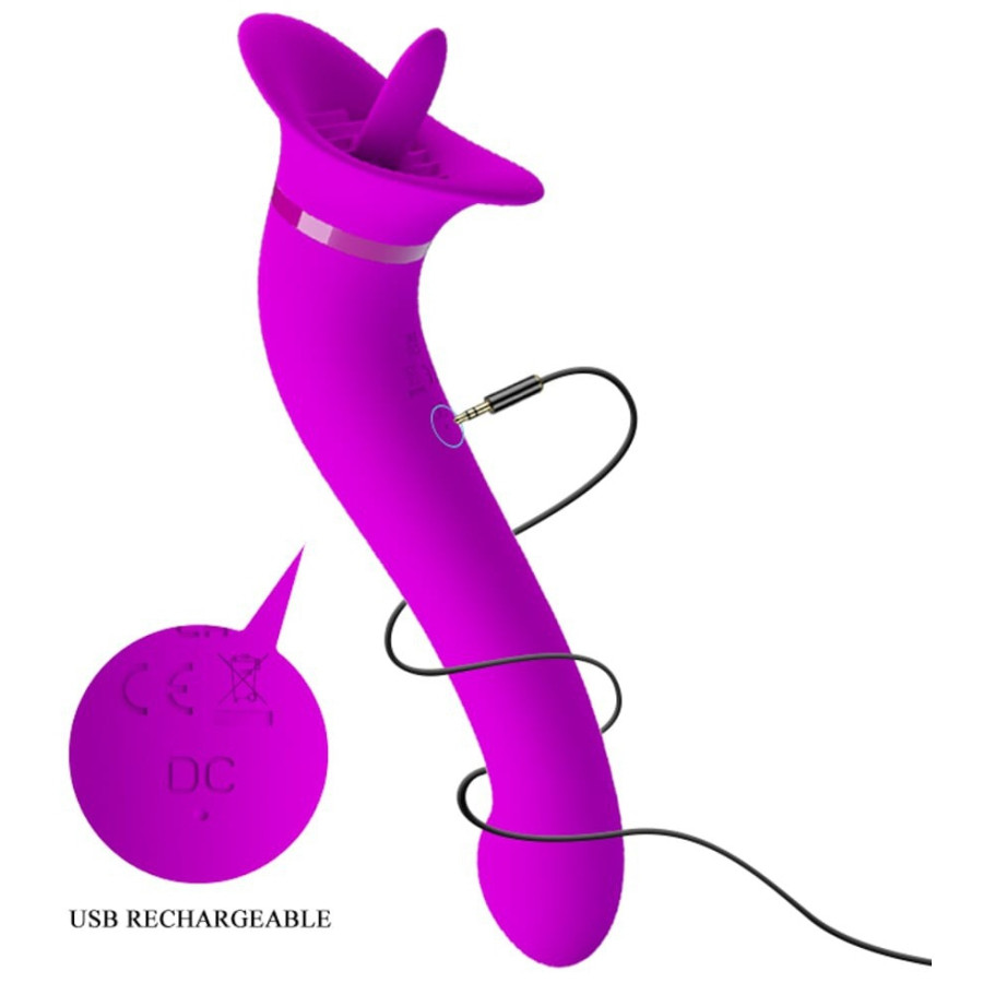 Accessoire pour anulingus Faust Pretty Love Violet
