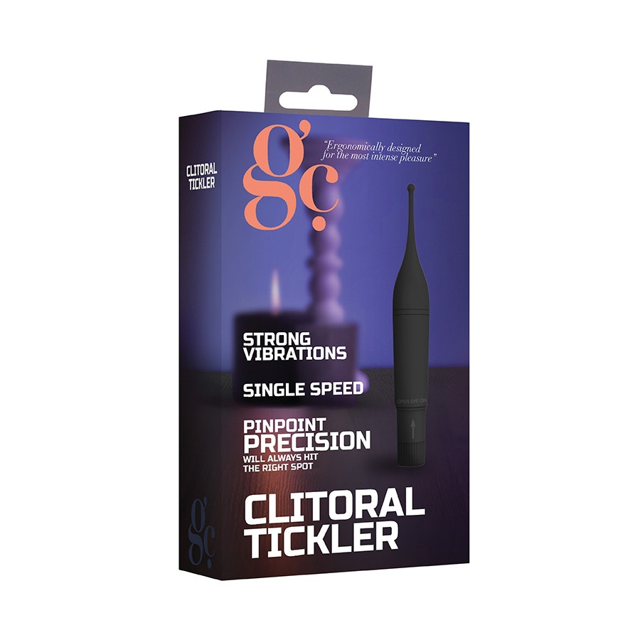 Stimulateur Clitoral Tickler Noir
