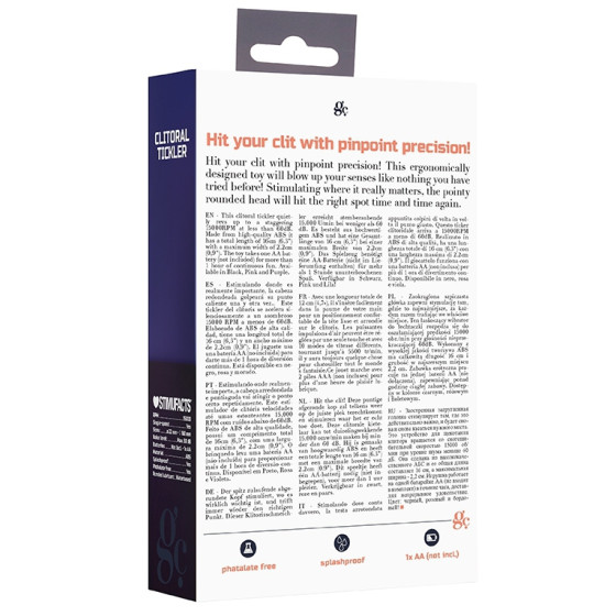 Stimulateur Clitoral Tickler Noir