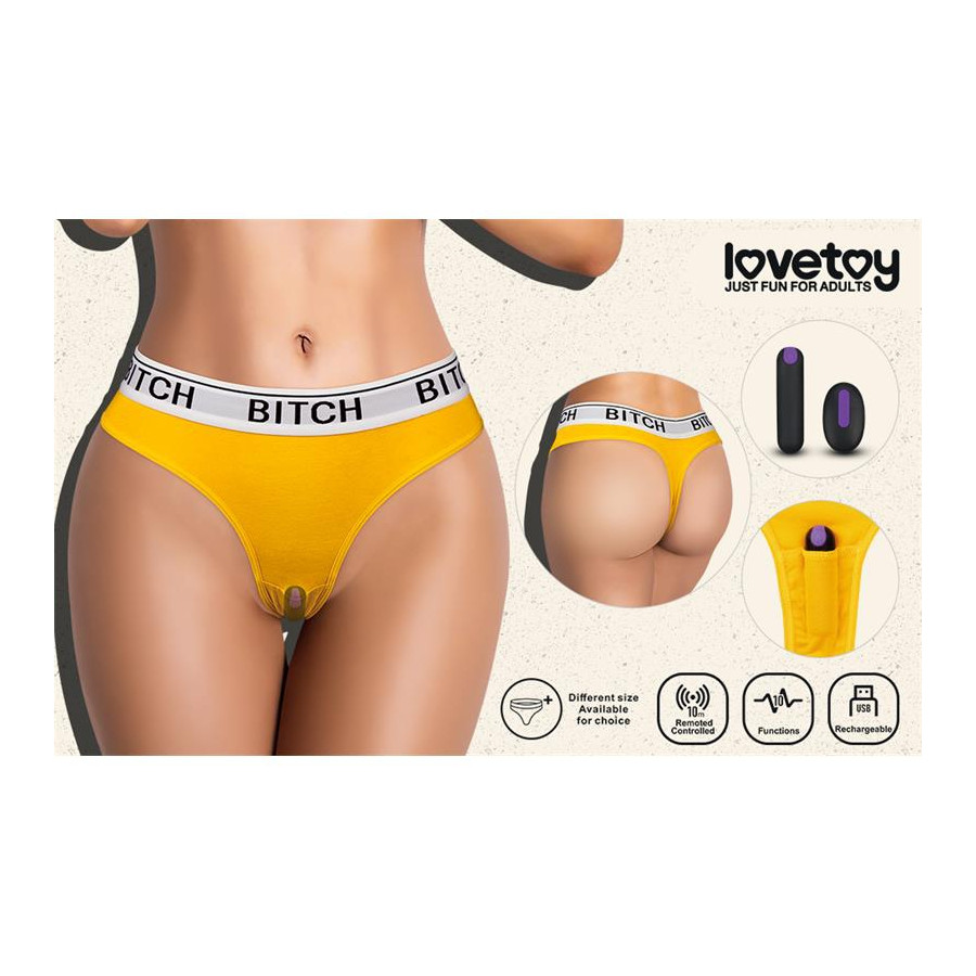 Thong avec vibro Vibe Panties
