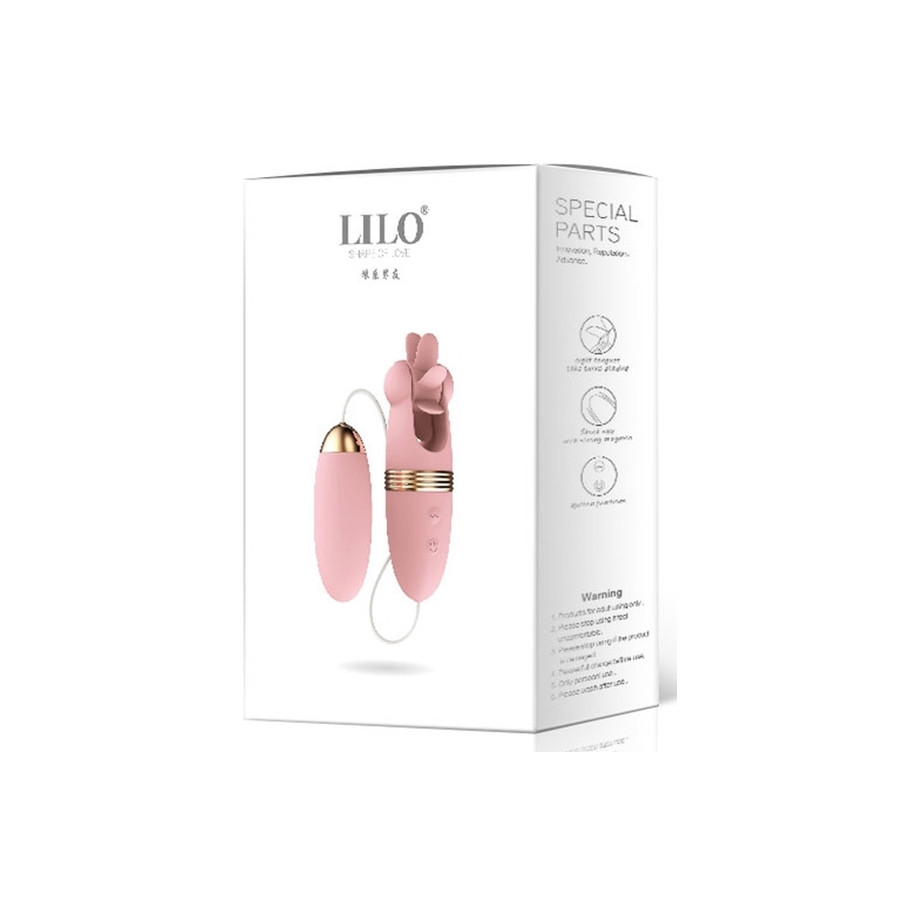 Stimulateur de clitoris rotatif Magic Roll 13cm Rose