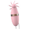 Stimulateur de clitoris rotatif Magic Roll 13cm Rose