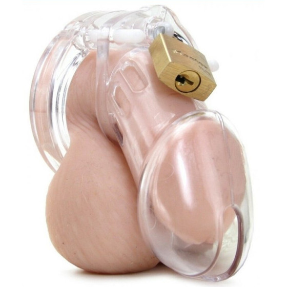 Cage de chasteté Transparente